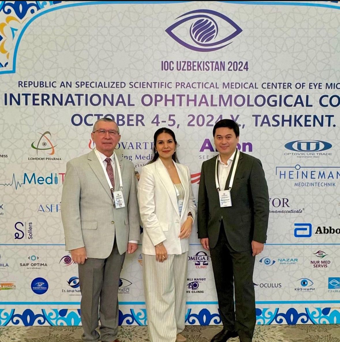 Galamat Group приняла участие в международной офтальмологической конференции IOC Uzbekistan 2024