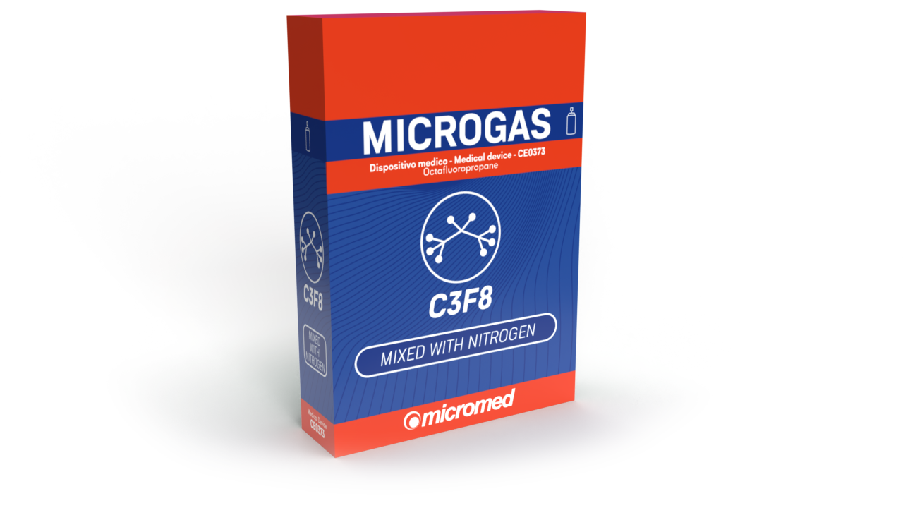 Офтальмологический газ MicroC3F8